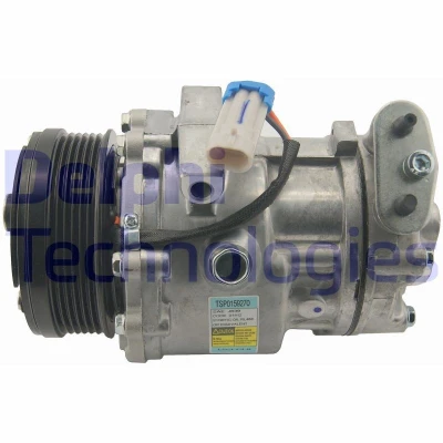 Imagem de DELPHI TSP0159270 compressor Sanden SD6V12 PAG 46 com óleo de OPEL: Astra G CC, Caravan, Zafira A