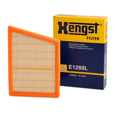 Imagem de HENGST FILTER E1280L Filtro de ar 54 291 211 Cartucho filtrante BMW: 2 Active Tourer, Gran X1, MINI: Hatchback, Countryman, Clubman