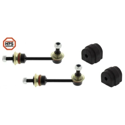 Imagem de MAPCO 57665HPS Kit de reparação, apoio da barra estabilizadora Eixo traseiro, ambos os lados com acoplamento