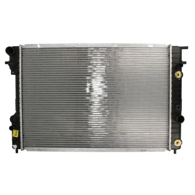 Imagem de NRF 529689 Radiador, arrefecimento do motor Alumínio 653 445 30 com componentes de montagem Aletas refrigeração soldadas
