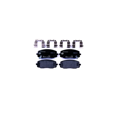 Imagem de HELLA 8DB 355 006 571 Jogo de pastilhas para travão disco com avisador sonoro desgaste acessórios KIA: Picanto I, HYUNDAI: i10 I