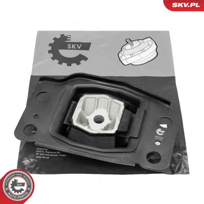Imagem de ESEN SKV 75SKV278 Suporte, motor à esquerda, em cima Rolamento de Borracha e metal Alumínio, 193mm VOLVO: S80 II, V70 3, FORD: Galaxy Mk2 MPV