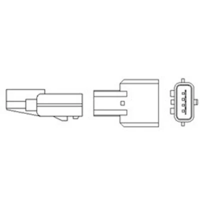Imagem de MAGNETI MARELLI 466016355104 Sonda lambda com aquecimento 4 RENAULT: CLIO 3