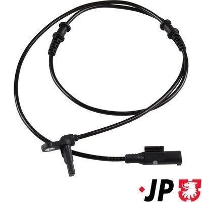 Imagem de JP GROUP 1397103900 Sensor de ABS Eixo dianteiro, lado esquerdo, direito activo 1125mm preto MERCEDES BENZ: Classe V