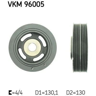 Imagem de Polias da cambota skf vkm96005