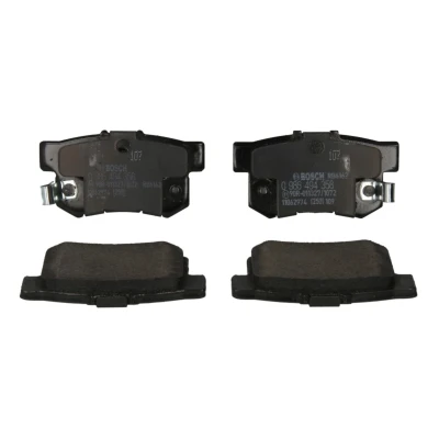 Imagem de BOSCH 0 986 494 358 Jogo de pastilhas para travão disco HONDA: CIVIC 6 Hatchback, CR V 2, ACCORD 5