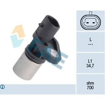 Imagem de FAE 79205 Gerador de Impulsos 2 OPEL: Astra G CC, Zafira A, Vectra B Sedan
