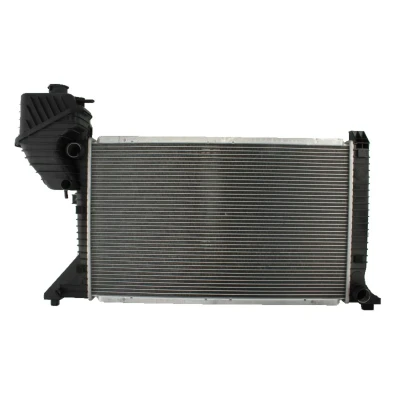 Imagem de NRF 55348 Radiador, arrefecimento do motor Alumínio 680 409 40 com componentes de montagem Aletas refrigeração soldadas