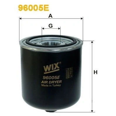Imagem de WIX FILTERS 96005E Secador de ar, sistema ar comprimido