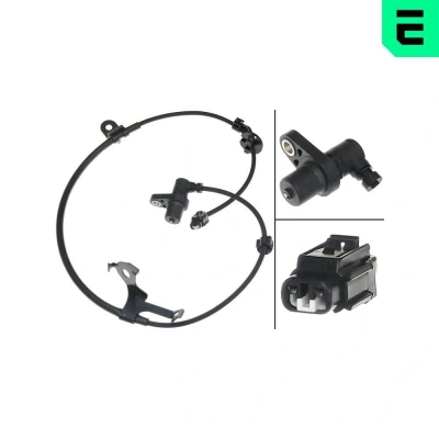 Imagem de OPTIMAL 06 S227 Sensor de ABS Eixo dianteiro, lado direito passivo 860 TOYOTA: Yaris I Hatchback