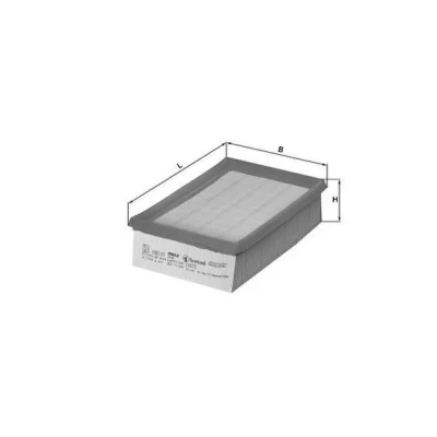 Imagem de MAHLE ORIGINAL LX 475 Filtro de ar 57,0 140 209,0, 209,0 Cartucho filtrante RENAULT: LAGUNA 1, 1 Grandtour