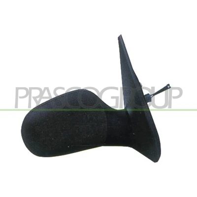 Imagem de Espelho retrovisor Prasco RN3207313 à direita com subcapa elétrico aquecível, sensor de temeperatura, convexo, ajustável pelo interior