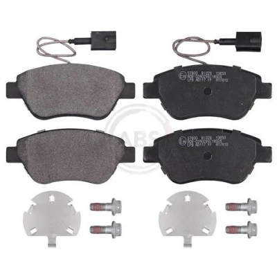Imagem de A.B.S. 37800 Jogo de pastilhas para travão disco com sensor desgaste integrado FIAT: 500 Hatchback, Grande Punto III Hatchback