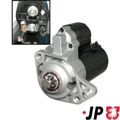 Imagem de JP GROUP 1190300500 Motor de arranque 12 1,8 11, 9 VOLKSWAGEN: GOLF 4, Bora Sedan, 3, SEAT: Ibiza 2, Alhambra I, Leon I Hatchback