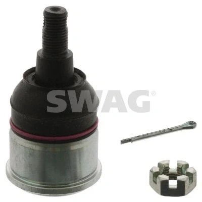 Imagem de SWAG 85 94 2133 Rótula de suspensão Eixo dianteiro, lado esquerdo, em baixo, direito com porca castelo para braço transversal
