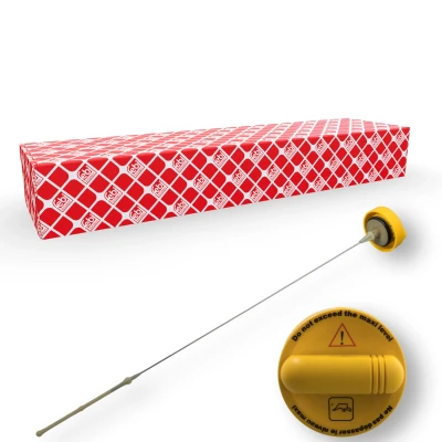 Imagem de FEBI BILSTEIN 171525 Vareta do Óleo amarelo RENAULT: MEGANE 3 Grandtour, CLIO 3, Talisman DACIA: Duster SUV, NISSAN: Qashqai / Qashqai+2 I