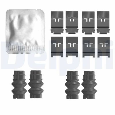Imagem de DELPHI LX0803 Kit de acessórios, pastilhas travão