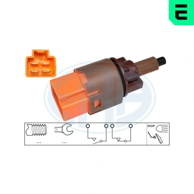 Imagem de ERA 331069 Interruptor de luz stop mecânico 4 NISSAN: Qashqai / Qashqai+2 I