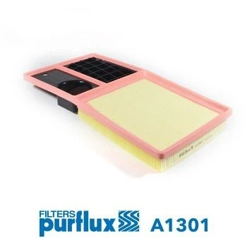 Imagem de PURFLUX A1301 Filtro de ar 42 191 375 Cartucho filtrante SEAT: Ibiza 3, 4, 4 Sportcoupe, VOLKSWAGEN: Polo V Hatchback, Golf 5