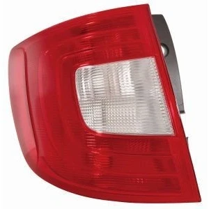 Imagem de ABAKUS 665 1920R UE Farolim à direita W16W, P21W, RY10W Vermelho sem porta lâmpadas, lâmpada SKODA: Superb II Carrinha