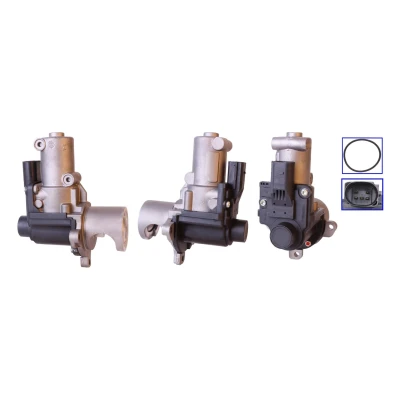 Imagem de ELSTOCK 73 0124 Válvula EGR elétrico com juntas AUDI: A4 B8 Sedan, A6 C6 Allroad, VOLKSWAGEN: Touareg I