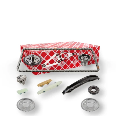Imagem de FEBI BILSTEIN 172446 Jogo de correntes distribuição simples, Corrente fechada FORD: Transit Mk6 Van, Camião plataforma/Chassis