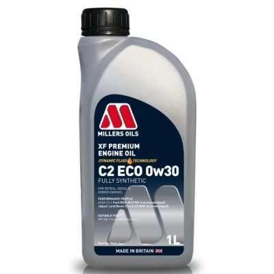 Imagem de Millers Oils Xf Premium C2 ECO 0W 30 1l Óleo do motor 8045 1 PEUGEOT: 206 Hatchback, 307 207 RENAULT: MEGANE 2 Kombi, CLIO 3