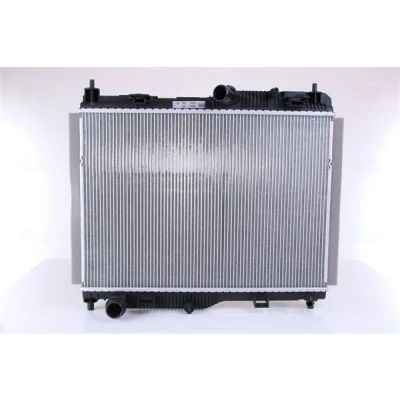 Imagem de NISSENS 606661 Radiador, arrefecimento do motor Alumínio 385 546 22 Aletas de refrigeração soldadas