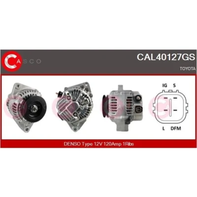 Imagem de CASCO CAL20209AS Alternador 12V 110A OPEL: Astra H Hatchback, GTC, Caravan
