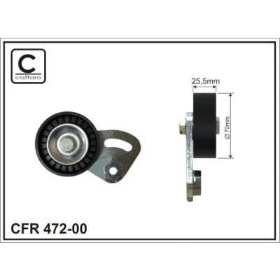 Imagem de CAFFARO 472 00 Tensor da Correia LAND ROVER: Freelander I SUV
