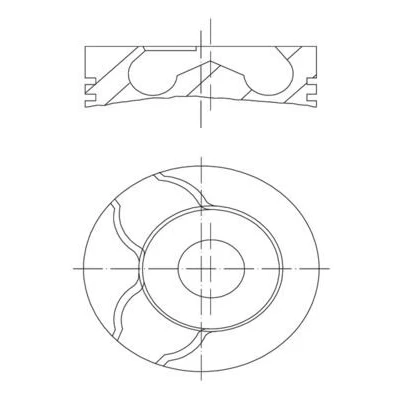 Imagem de Pistão MAHLE 021 PI 00122 000