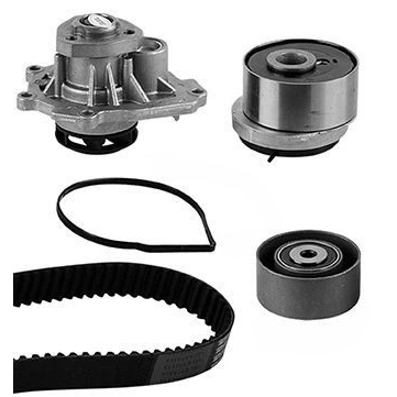 Imagem de METELLI 30 0959 1 Bomba de Água + Kit correia Distribuição 24mm para accionamento da trapezoidal estriada OPEL: Astra G Caravan