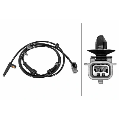 Imagem de HELLA 6PU 358 219 061 Sensor de ABS com grampo Hall 2 500