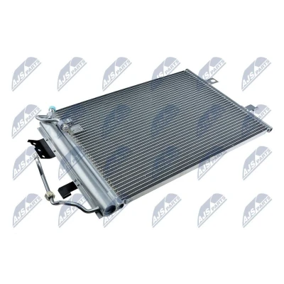 Imagem de NTY CCS ME 002 Condensador sem secador Alumínio 550mm R134a MERCEDES BENZ: Classe A
