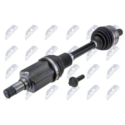 Imagem de NTY NPW ME 204 Veio de transmissão Eixo dianteiro, lado direito 554mm Caixa velocidades automática