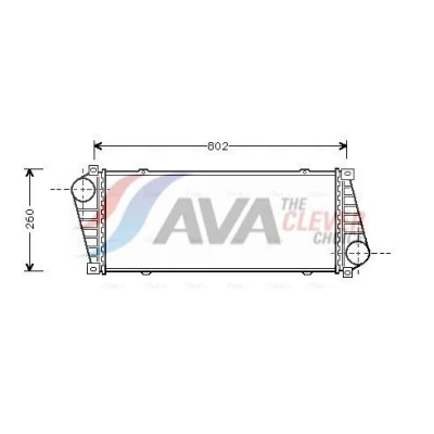 Imagem de PRASCO MSA4217 Intercooler