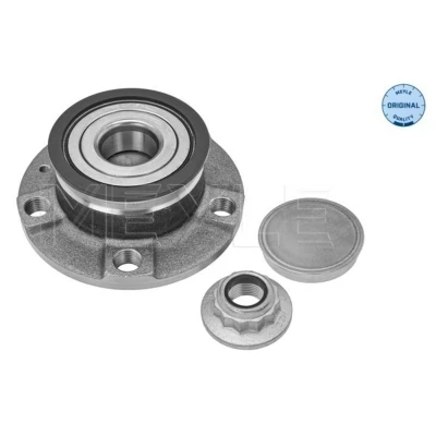Imagem de MEYLE 100 752 0014 Cubo da roda 5 com sensor do ABS integrado, o rolamento integrado acessórios Eixo traseiro, de ambos os lados