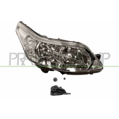 Imagem de PRASCO CI4254903 Farol Principal à direita H7, H1 com motor de regulação do alcance dos faróis CITROËN: C4 I Hatchback, Coupe, II Hatchback