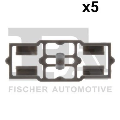 Imagem de FA1 10 40075.5 Grampo, friso cinzento BMW: X5