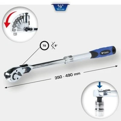 Imagem de KS TOOLS BT022993 Roquete reversível 12,5 (1/2&quot;)