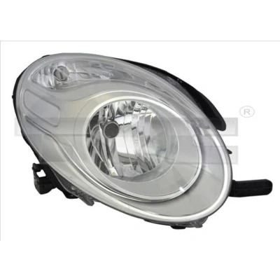 Imagem de TYC 20 14209 05 2 Farol Principal à direita H7 com médios para circulação pela motor elétrico FIAT: 500L