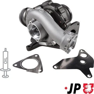 Imagem de JP GROUP 1117403400 Turbocompressor accionado pelos gases de escape incl. Kit juntas VOLKSWAGEN: Transporter 5