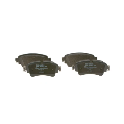 Imagem de BOSCH 0 986 494 833 Jogo de pastilhas para travão disco Baixo teor metálico com chapa anti ruído AUDI: A4 B9 Avant, Q7, A5 Sportback endado,