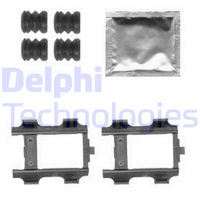 Imagem de DELPHI LX0575 Kit de acessórios, pastilhas travão MERCEDES BENZ: Sprinter 3 T Minibus, 4 Minibus