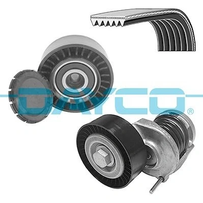 Imagem de DAYCO KPV396 Jogo de correias trapezoidais estriadas AUDI: A5 B8 Coupe, A4 Allroad, Sportback