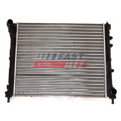 Imagem de FAST FT55265 Radiador, arrefecimento do motor Alumínio 480mm 416mm 24mm sem depósito de compensação FIAT: Panda III Hatchback, 500 C Cabrio