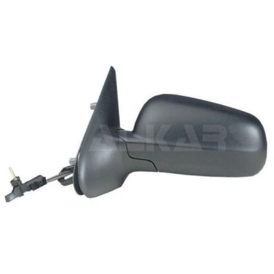 Imagem de espelho retrovisor Alkar 6164070 esquerda ajuste: por cabo de aço, caixa do grande, não esférico para veículo com volante à