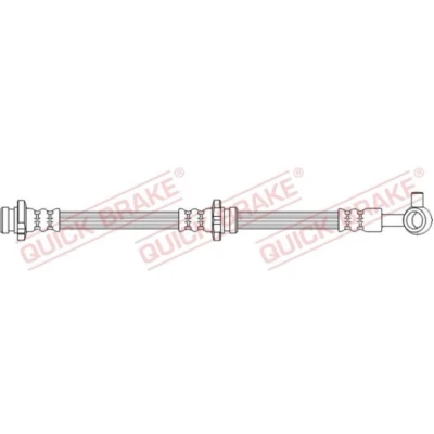Imagem de QUICK BRAKE 50.742 Mangueira de Travão 639mm com rosca interior