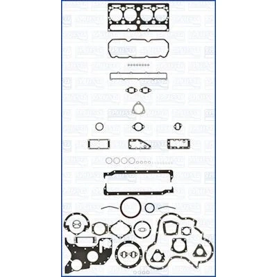 Imagem de AJUSA 50009900 Jogo completo de juntas, motor Com junta da cabeça do motor, retentores haste válvulas FIBERMAX