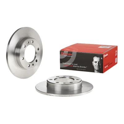 Imagem de BREMBO 08.4504.20 Disco de travão 302 12,4 6 cheio TOYOTA: Land Cruiser Prado 70 SUV, HILUX 4 Pick up